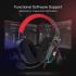 Redragon H510 Zeus-X RGB 7.1 Surround Sound 53MM Drivers Memory Foam Ear Pads w/Durable Fabric Cover - Black